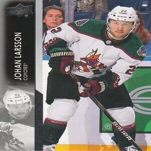 Johan Larsson - 2021/2022 Upper Deck Series 2 Hockey Card